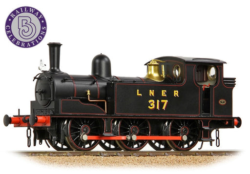 Branchline 36-066 NER E (J71) Tank Locomotive #317 - LNER Lined Black