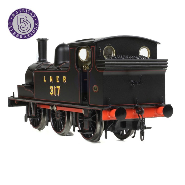 Branchline 36-066 NER E (J71) Tank Locomotive #317 - LNER Lined Black