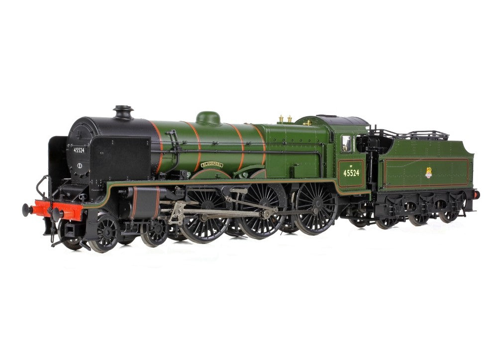 Branchline 31-214A LMS 5XP 'Patriot' Steam Locomotive #45524 - 'Blackpool' BR Lined Green (Early Emblem)