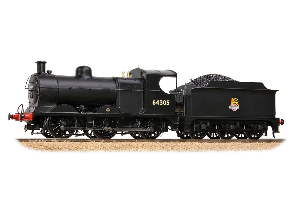 Branchline 31-319ASF GCR 9J (J11) Steam Locomoitve #64305 - BR Black (Early Emblem) with DCC Sound