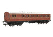 EFE E86025 54ft non-Corridor Brake Third LBSCR Raw Umber