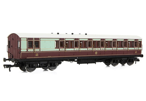 EFE E86028 54ft non-Corridor Brake Third Caledonian Railway Plum & Off-White