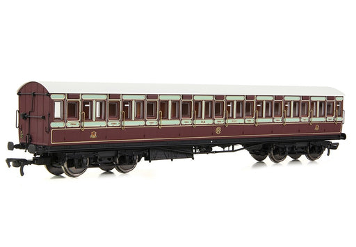EFE E86029 54ft non-Corridor Third Caledonian Railway Plum & Off-White