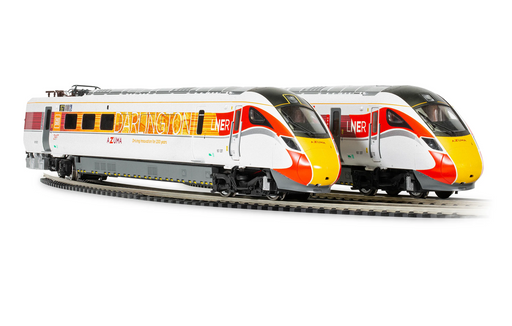 Hornby R30460 LNER Azuma - Class 801/2 - 5 Car Train Pack (Railway 200)