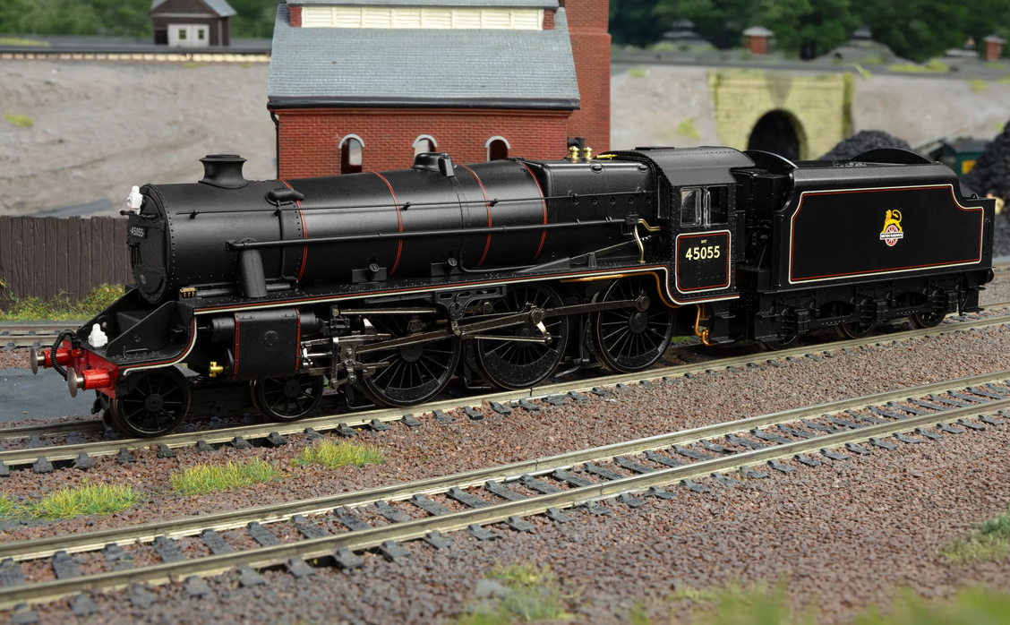 Hornby R30484 BR - Stanier 5MT Steam Locomotive - 'Black 5' - 45055