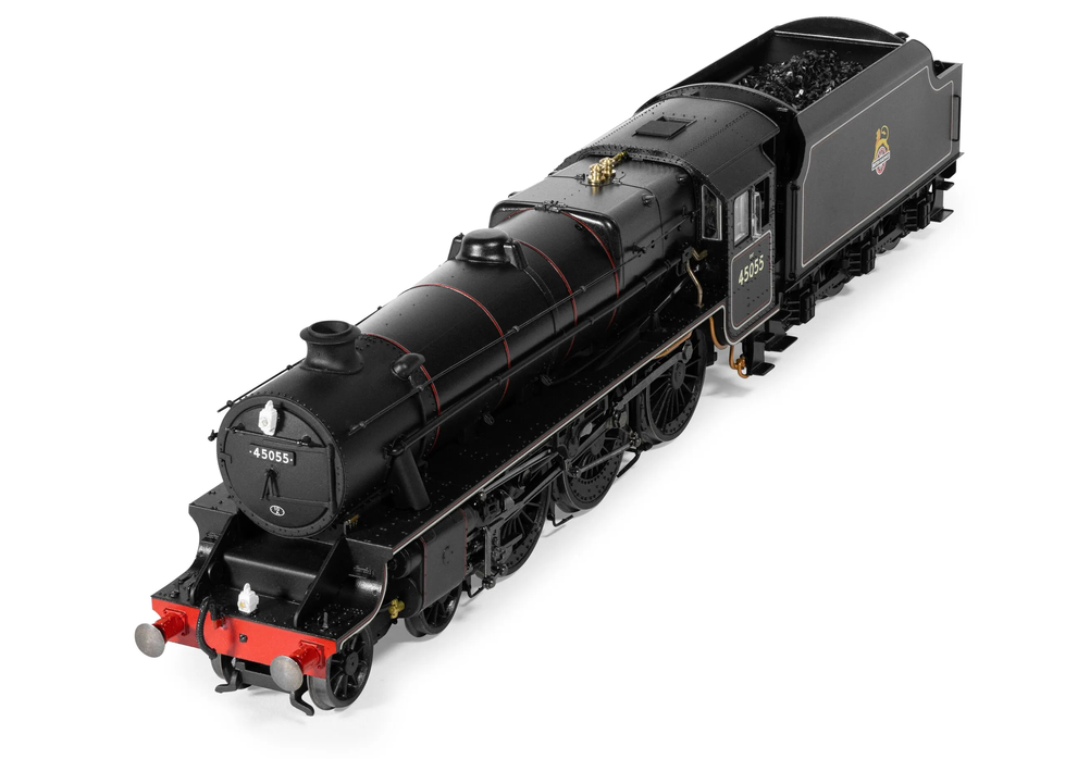 Hornby R30484 BR - Stanier 5MT Steam Locomotive - 'Black 5' - 45055