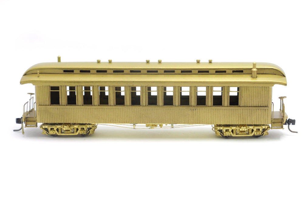 SECONDHAND PFM D&RGW Standard Coach - HOn3 Brass Unpainted