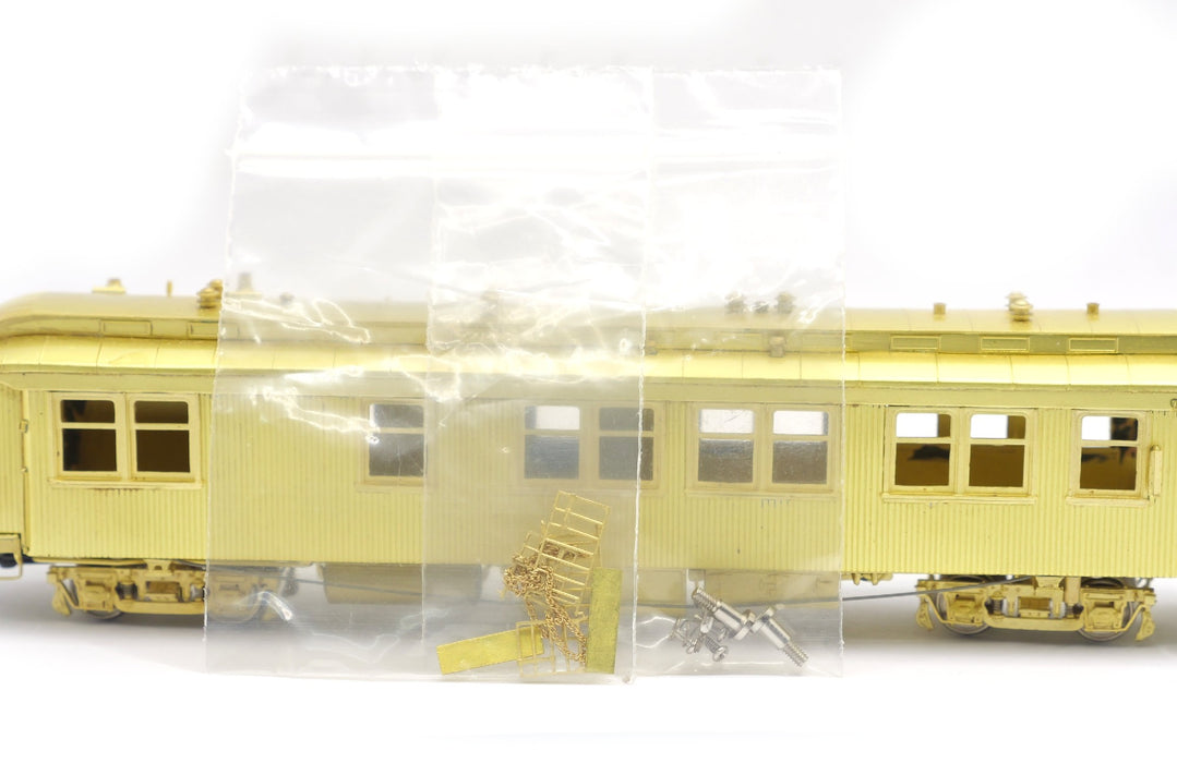 SECONDHAND Overland Models Business Car "Edna" - HOn3 Brass Unpainted