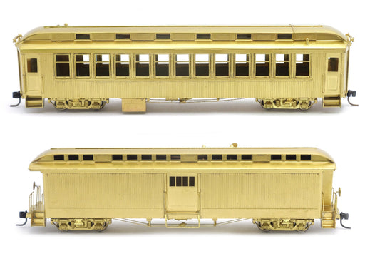 SECONDHAND Custom Brass San Juan Coach Set #1 (2 pack) - HOn3 Brass Unpainted