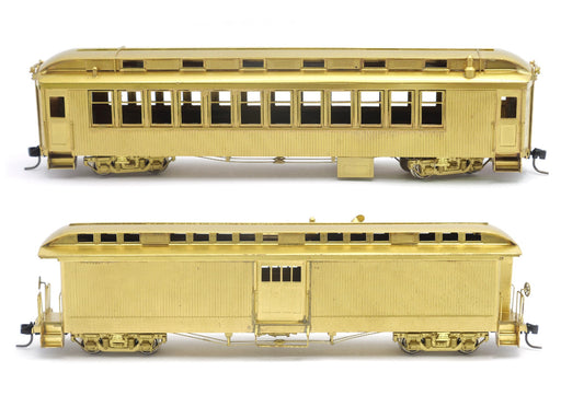 SECONDHAND Custom Brass San Juan Coach Set #2 (2 pack) - HOn3 Brass Unpainted