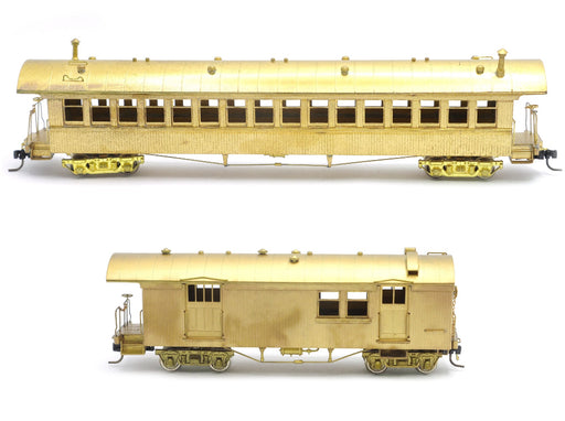 SECONDHAND Custom Brass Sumpter Valley Baggage/ Mail Coach Pack (2 pack) - HOn3 Brass Unpainted