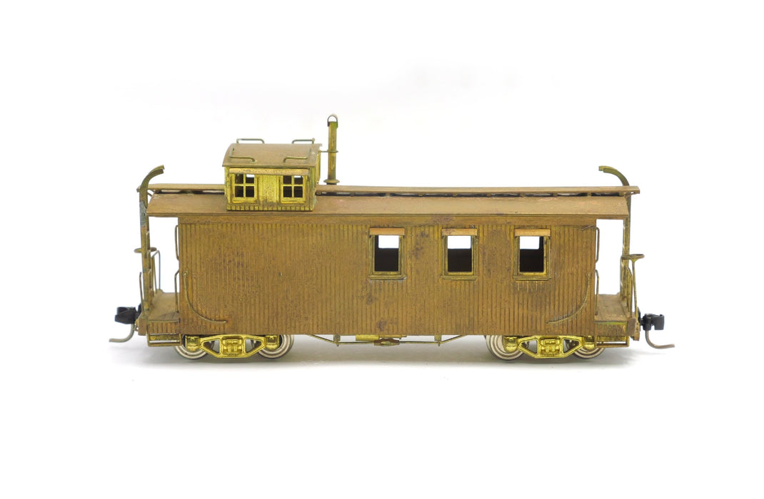 SECONDHAND D&RGW 28' Caboose - HOn3 Brass Unpainted