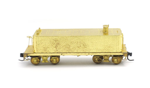 SECONDHAND PFM Uintah Railroad Auxiliary Water Car - HOn3 Brass Unpainted