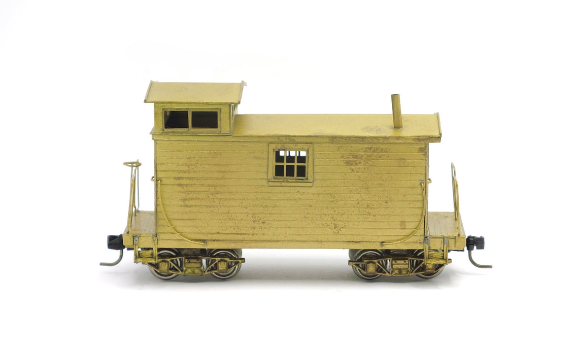 SECONDHAND Sunet Models WSL .Co Caboose #1 - HOn3 Brass Unpainted 