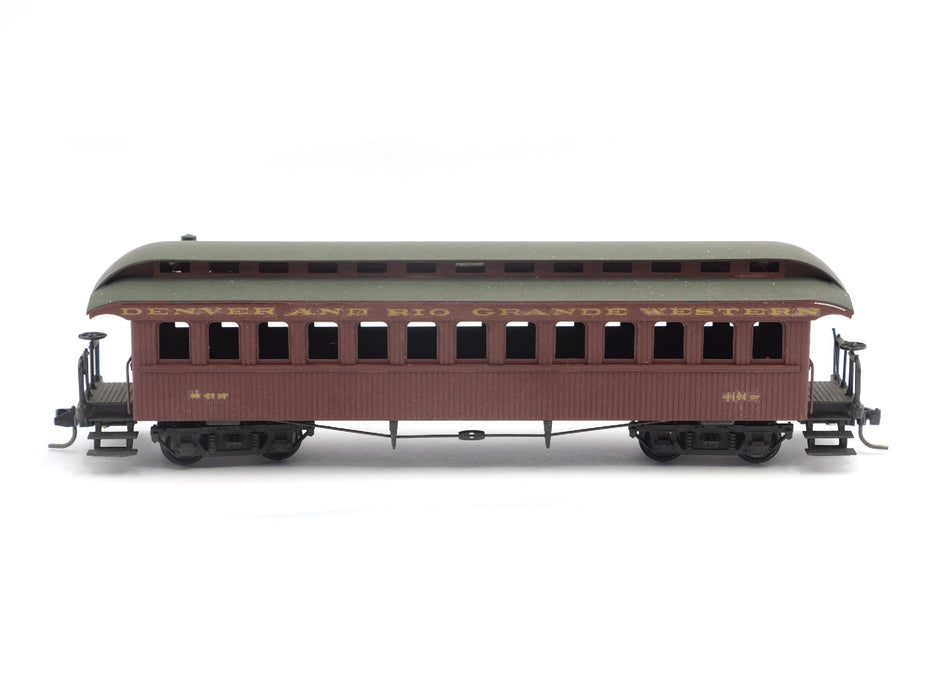 SECONDHAND NWSL Ohio River & Western Coach - HOn3 Brass Painted