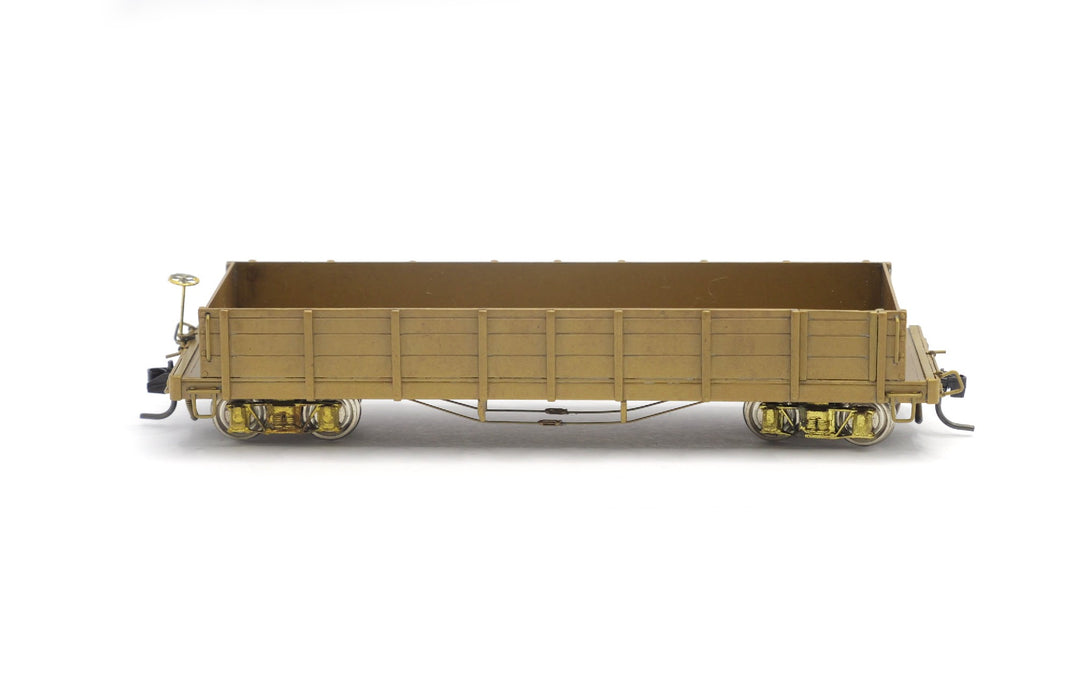 SECONDHAND Empire Midland Models D&RGW Gondola Car - HOn3 Brass Unpainted