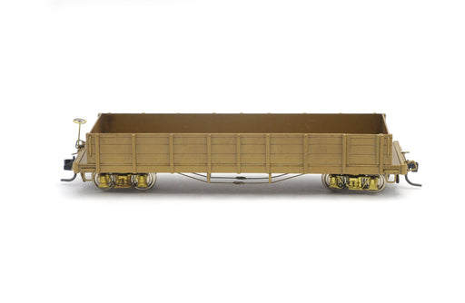 SECONDHAND Empire Midland Models D&RGW Gondola Car - HOn3 Brass Unpainted