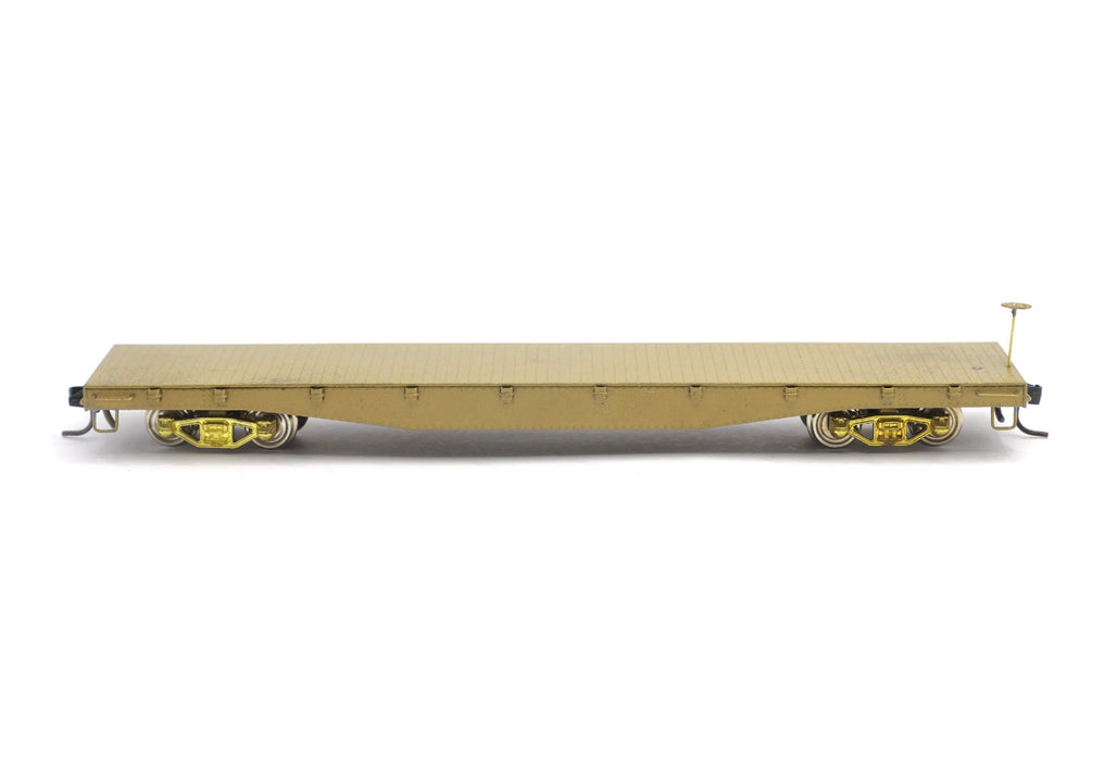 SECONDHAND Empire Midland Models D&RGW Flatcar - HOn3 Brass Unpainted