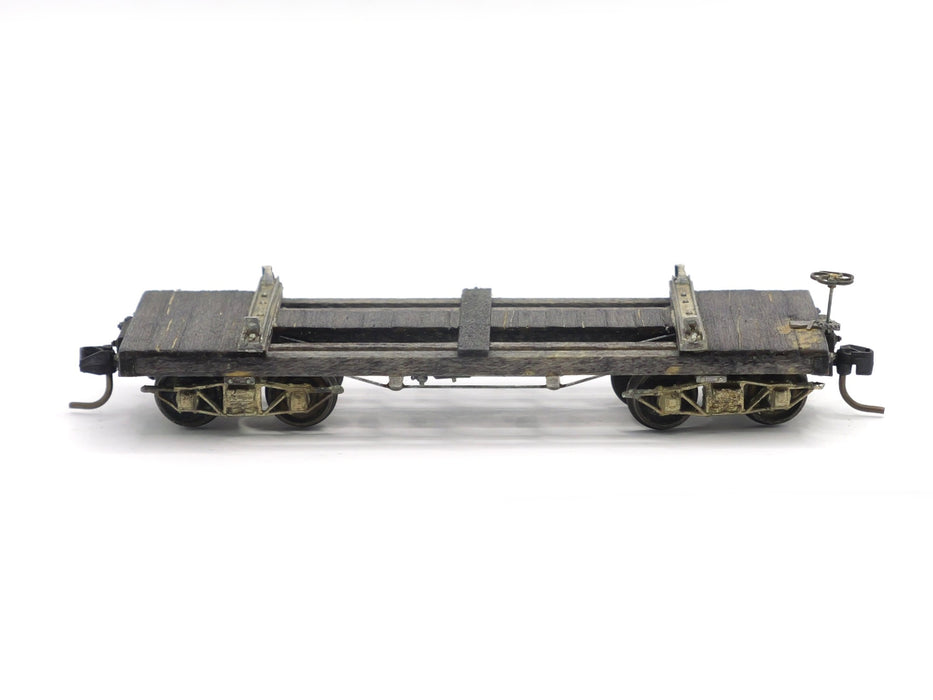 SECONDHAND NWSL W.S.L.Co Log Flat - HOn3 Brass