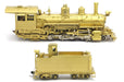 SECONDHAND United D&RGW K27 - HOn3 Brass Unpainted