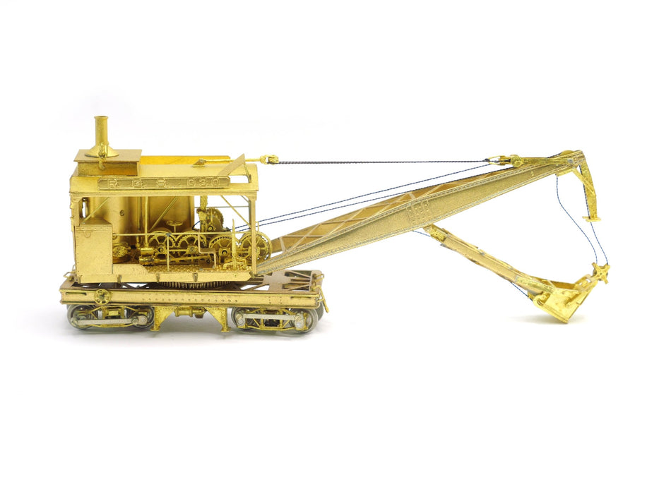SECONDHAND Overland Models Steam Ditcher - HOn3 Brass Unpainted