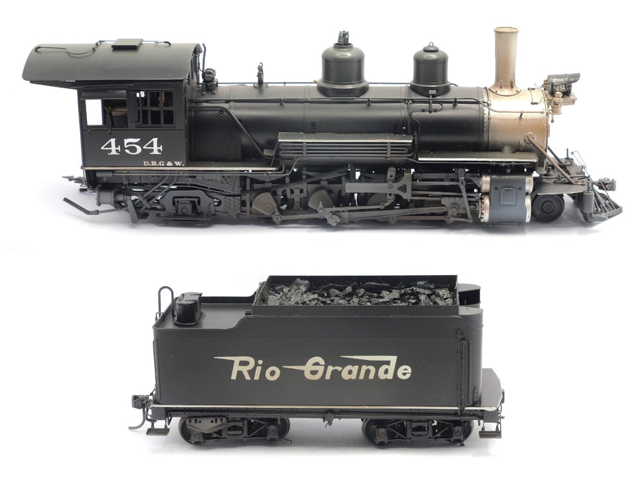SECONDHAND P.S.Co D&RGW K27 - On3 Brass Painted