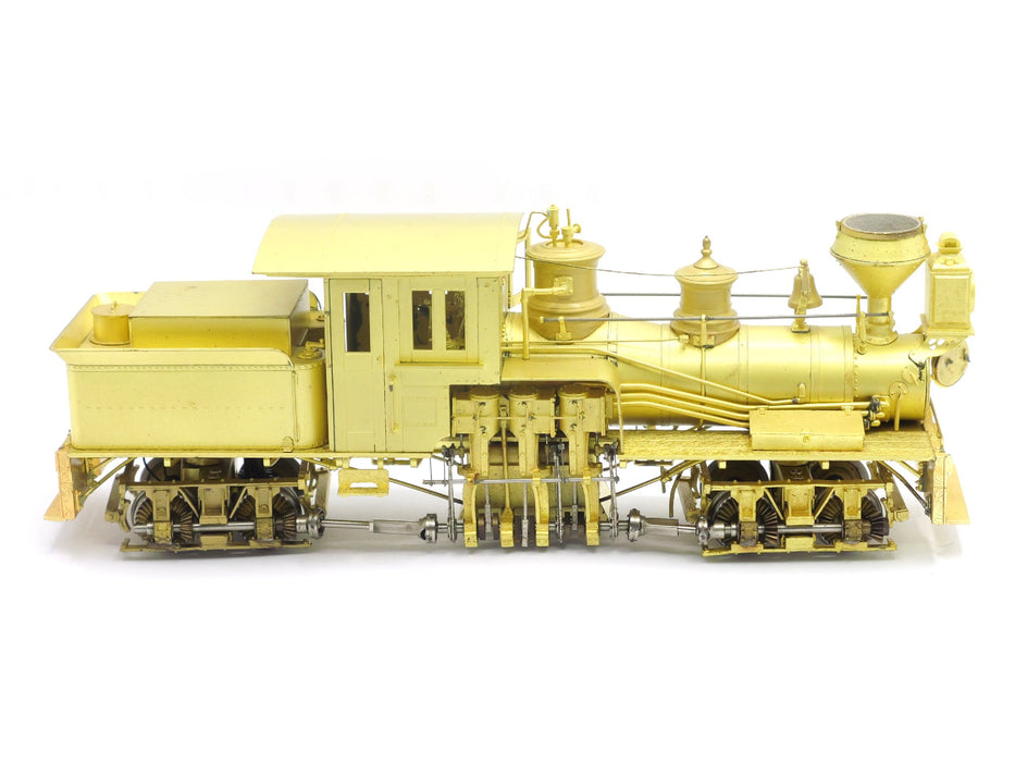 SECONDHAND Overland Models Giplin 2T Shay #3 - On3 Brass Unpainted