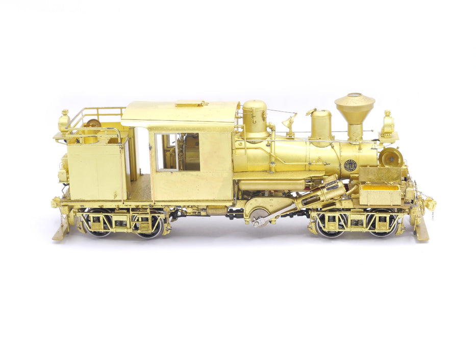 SECONDHAND ALCO VR Narrow Gauge Climax 2T - On3 Brass Unpainted