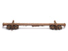 SECONDHAND Beaver Creek Models 38' Skeleton Log Car - On3 Brass Painted