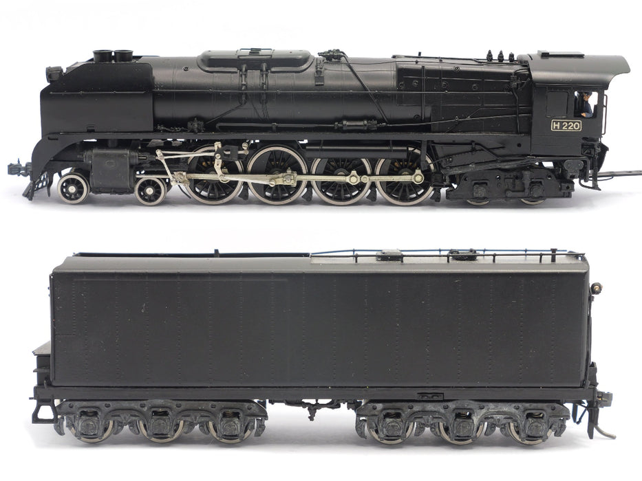 SECONDHAND Australian Locomotive Company VR H Class 4-8-4 - HO Gauge Brass Painted