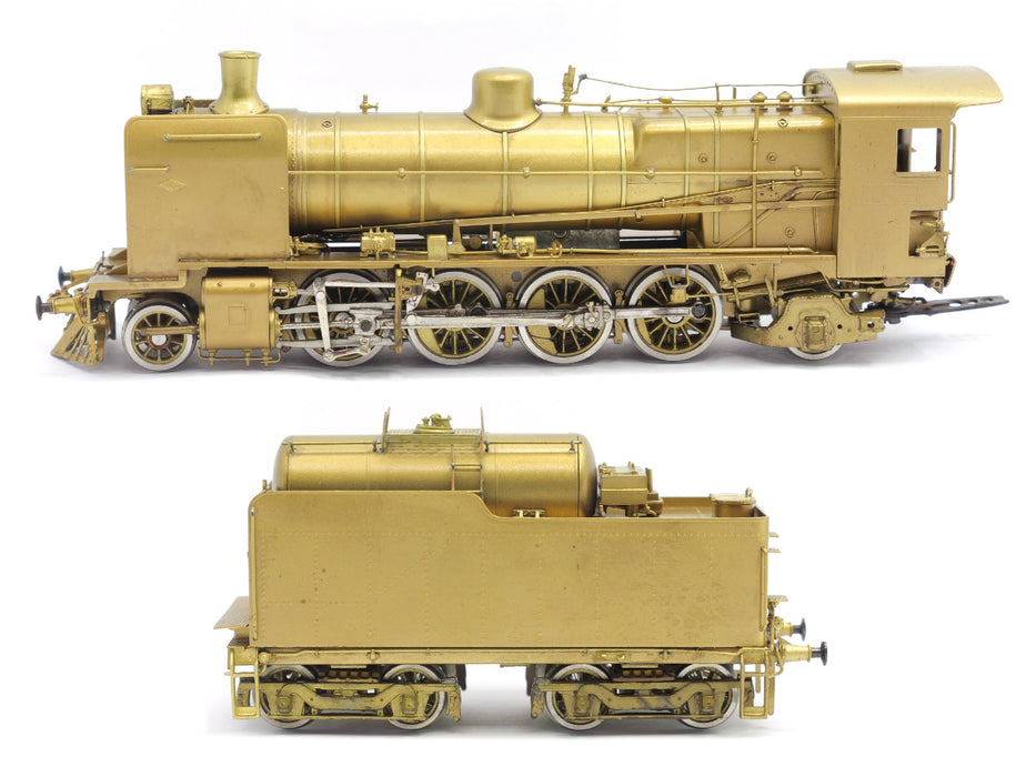 SECONDHAND Australian Locomotive Company VR N Class/ SAR 750 Class 2-8-2 - HO Gauge Brass Unpainted