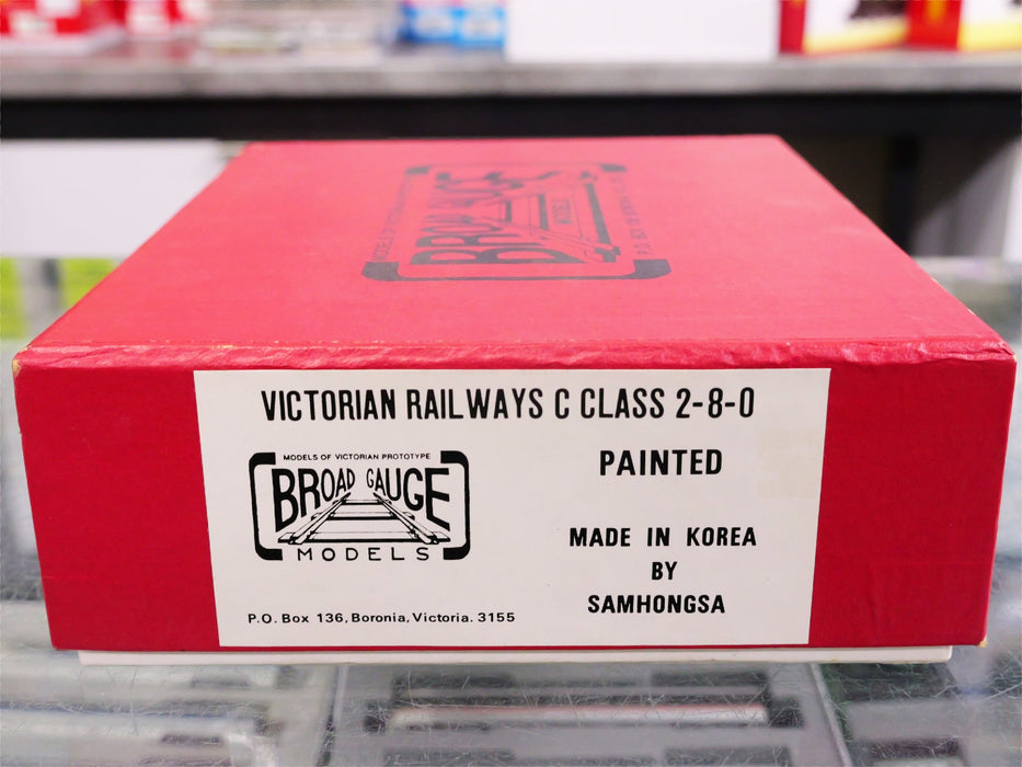 SECONDHAND Broad Gauge Models VR C Class 2-8-0 - HO Gauge Brass Painted