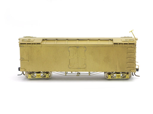 SECONDHAND Empire Midland DRGW Refrigerator Car - HOn3 Gauge Brass Unpainted