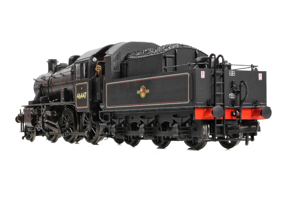 Branchline 32-829B LMS Ivatt 2MT Steam Locomotive - 46447 BR Lined Black (Late Crest)