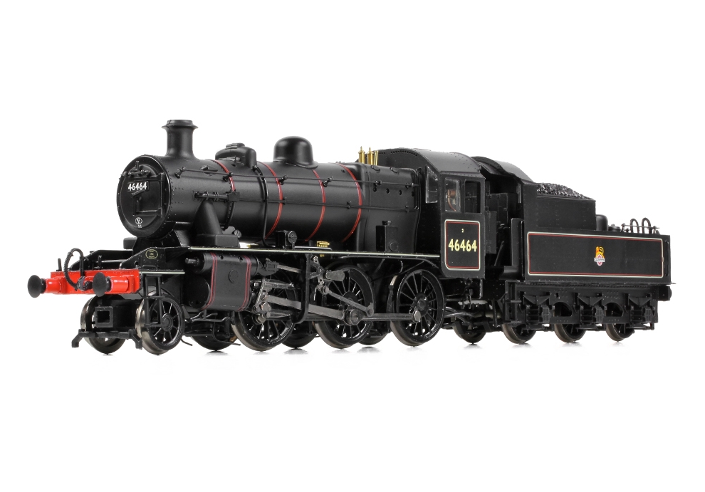 Branchline 32-832 LMS Ivatt 2MT Steam Locomotive - 46464 BR Lined Black (Early Emblem)