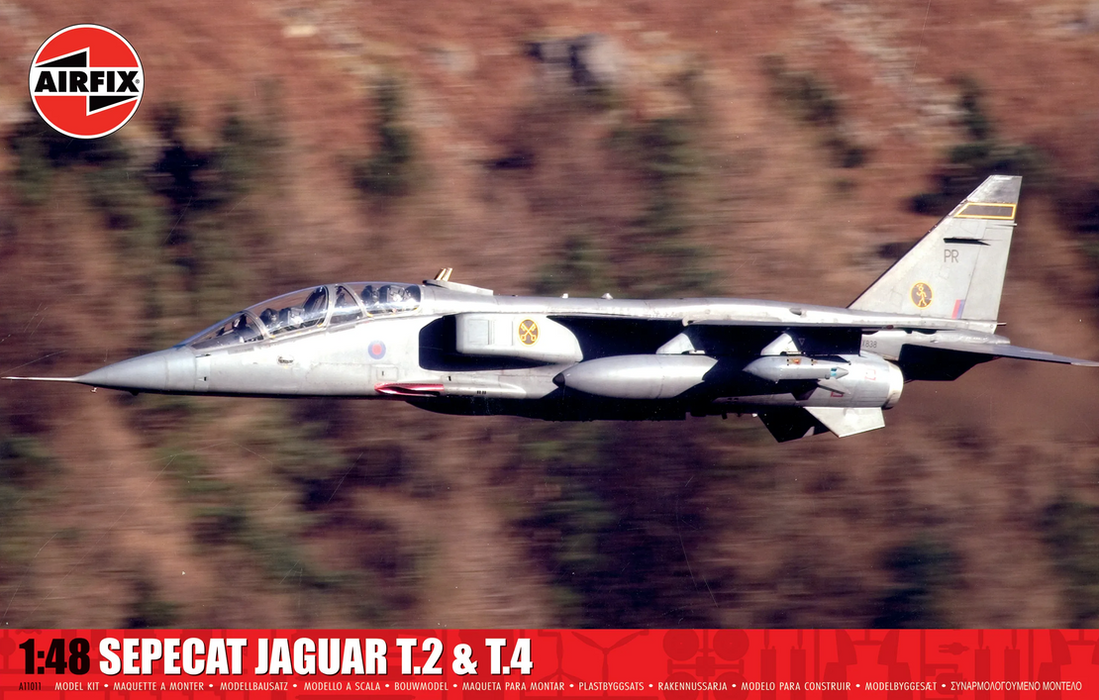Airfix A11011 Sepecat Jaguar T and T4 1:48