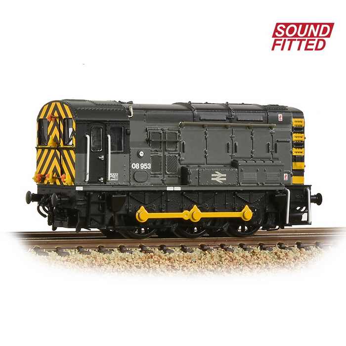 Graham Farish 371-007ASF Class 08 8953 BR Engineers with DCC sound