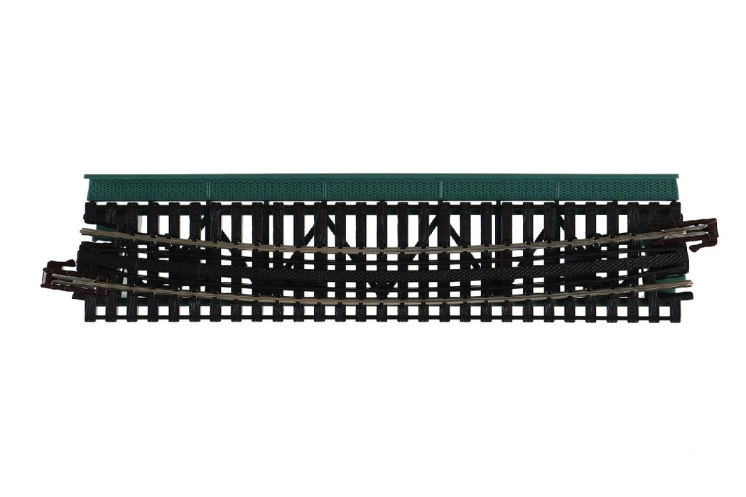 Kato 20-466 Single Curve Girder Bridge, Green 448mm (17.6') Radius 15 Degree