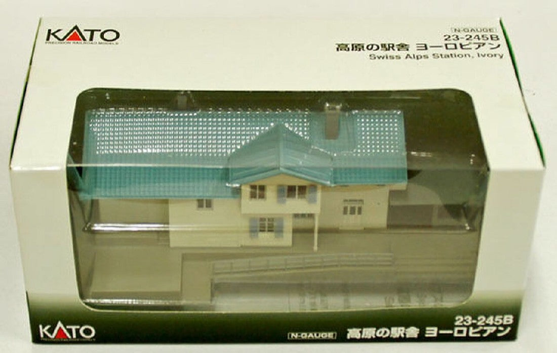 Kato 23-245B Swiss Alps Station in Ivory