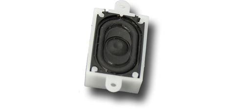 ESU 50330 Speaker 16mm X 25mm Rectangular 4 OHMS with Sound Chamber