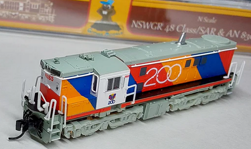 Gopher Models 48 Class Locomotive - Bicentennial Livery