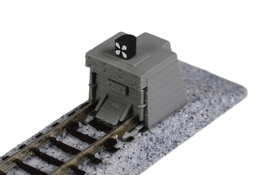 Kato 20-046 62mm (2 7/16") Straight Track with Buffers (2 pcs)