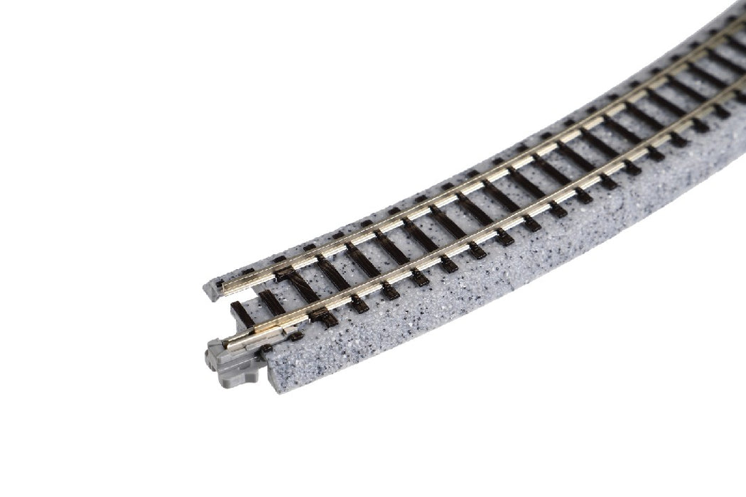 Kato 20-132 348mm (13 3/4") Radius 45 Degree Curve Track (4 pcs)