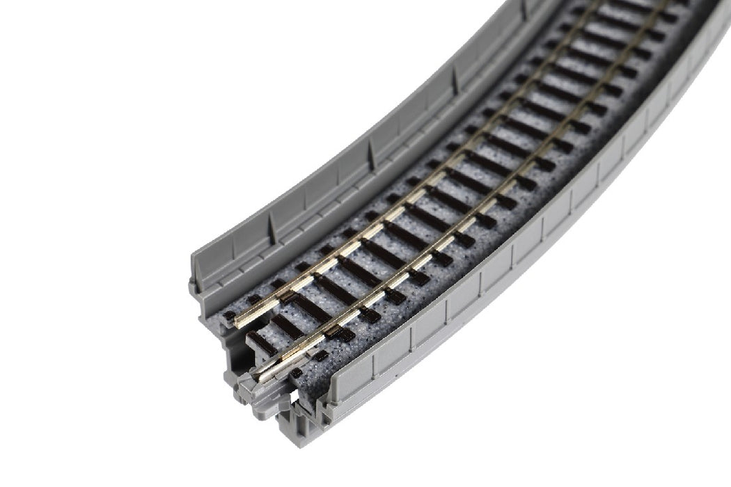 Kato 20-510 282mm (11") Radius 45 Single Track Viaduct Curve Track (2 pcs)