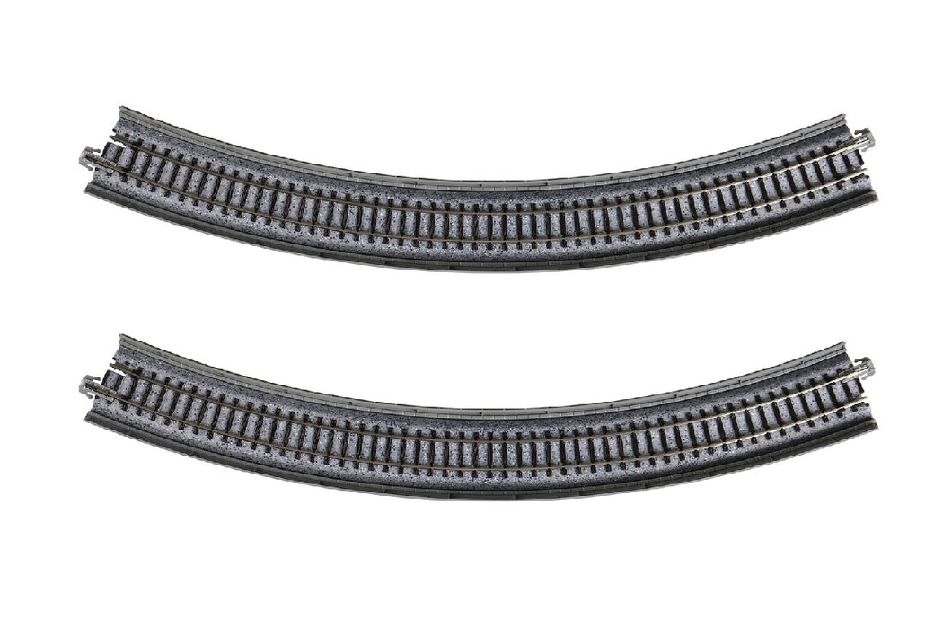 Kato 20-530 348mm (13 3/4") Radius 45 Degree Single Track Viaduct Curved Track (2 pcs)