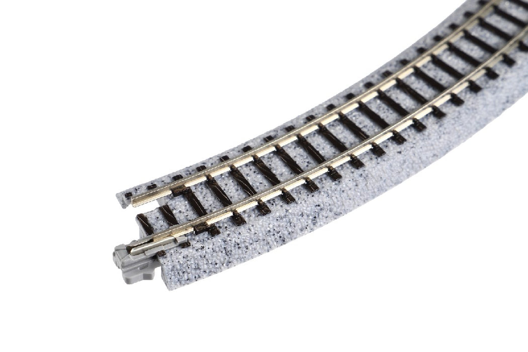 Kato 20-170 216mm (8 9/16") Radius 45 Degree Curve Track (4 pcs)