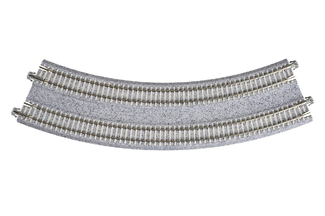 Kato 20-183 315/282mm Radius 45 Degree Curved Track with Superelevation (2 pcs)