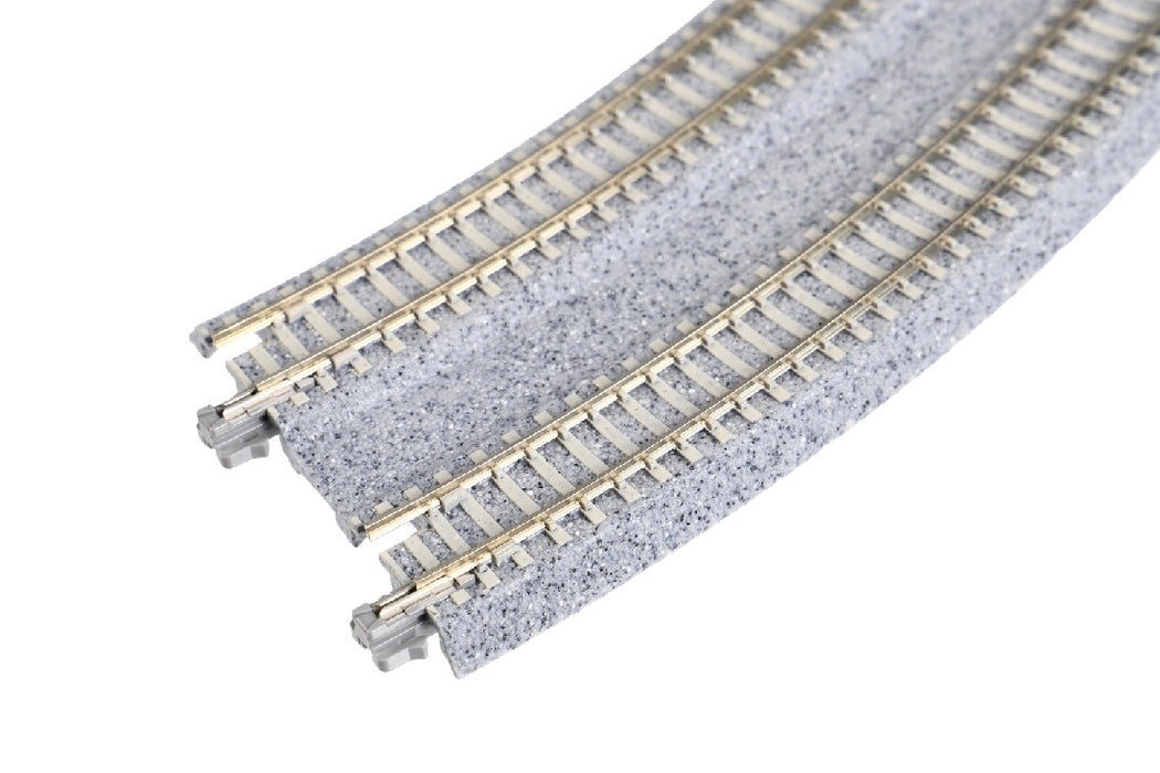 Kato 20-183 315/282mm Radius 45 Degree Curved Track with Superelevation (2 pcs)
