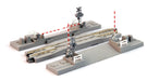 thumbnail image 2 of Kato 20-027 Level Crossing / Road Crossing Track Section #2 (124mm) - N Scale Model Train 2 of 6