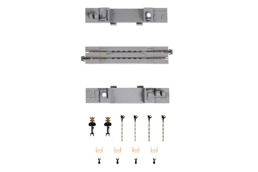 Kato 20-027 124mm (4 7/8") Straight Road Crossing Track with Book Gates